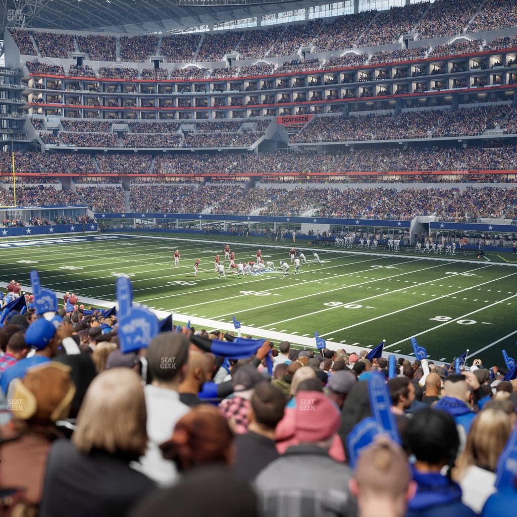 AT&T Stadium - Section 129 Seat View