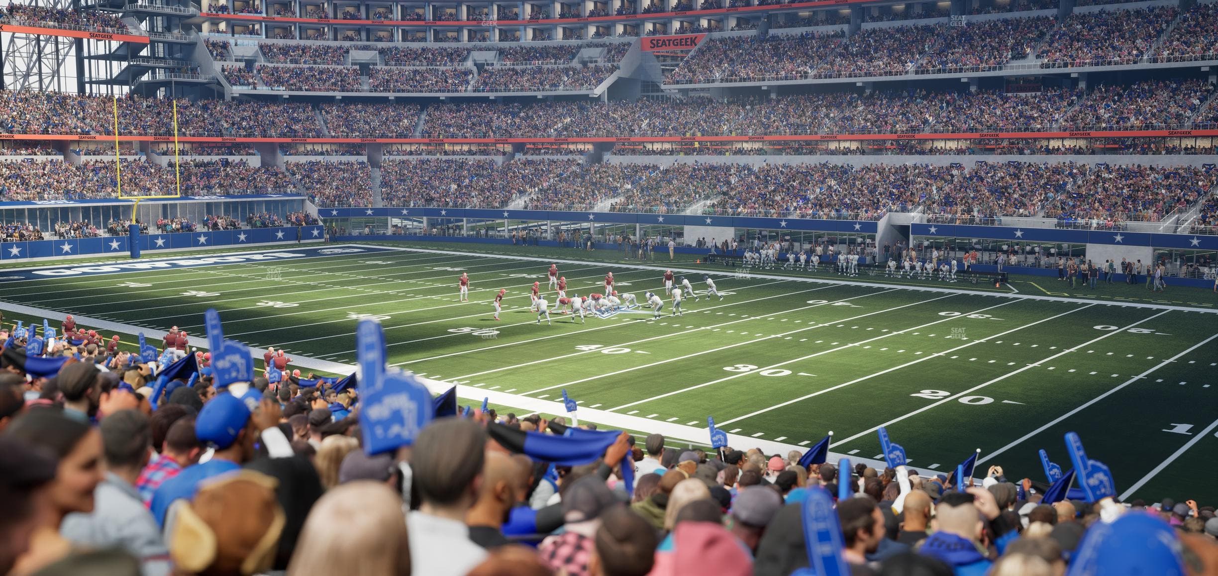 AT&T Stadium - Section 129 Seat View
