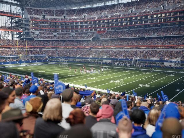 AT&T Stadium - Section 129 Seat View