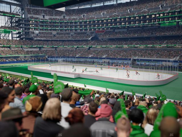 AT&T Stadium - Section 129 Seat View