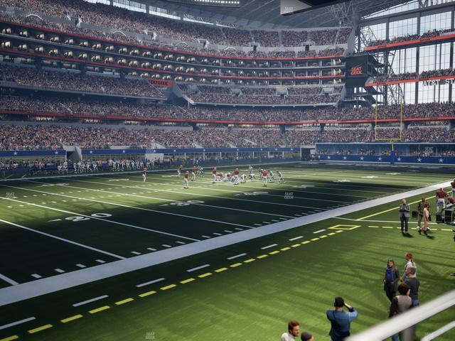 AT&T Stadium - Section 142 Seat View