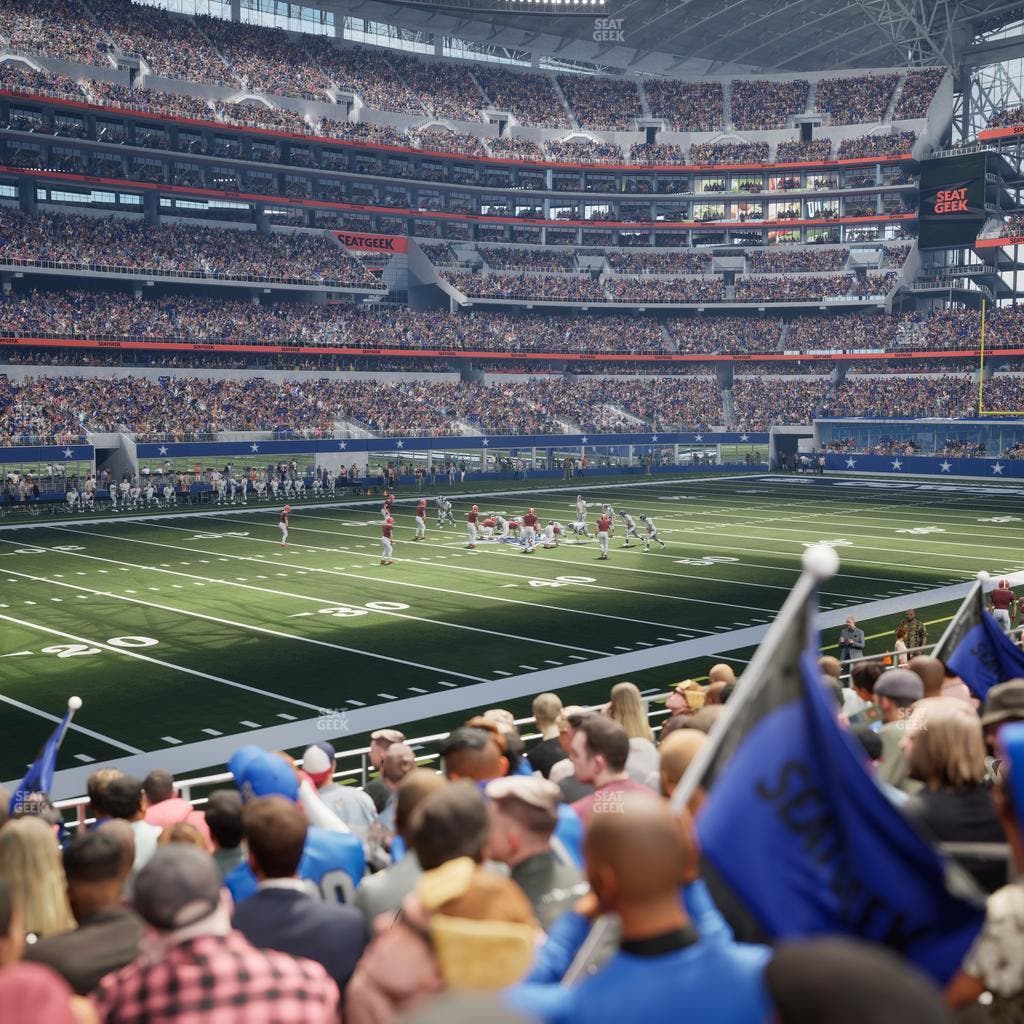 AT&T Stadium - Section 142 Seat View