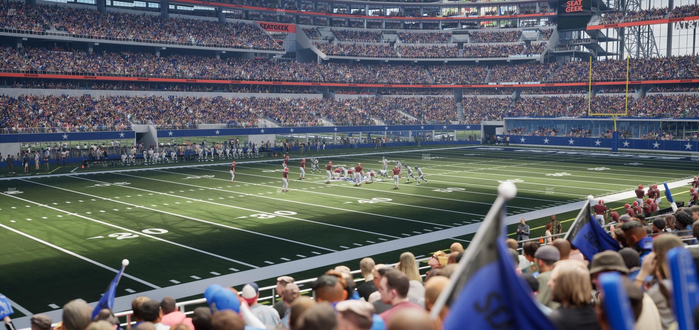 AT&T Stadium - Section 142 Seat View