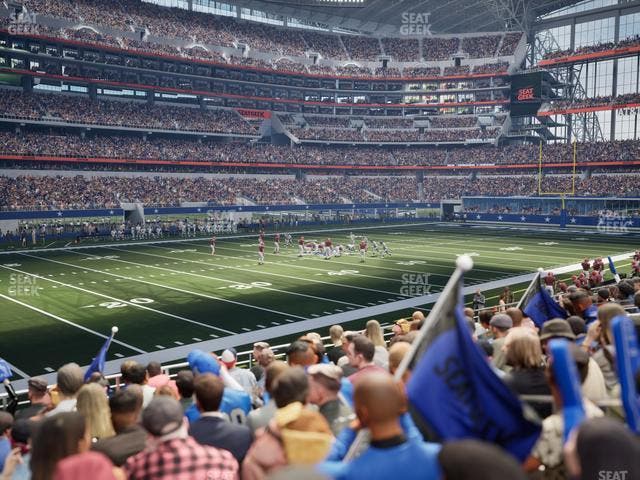 AT&T Stadium - Section 142 Seat View