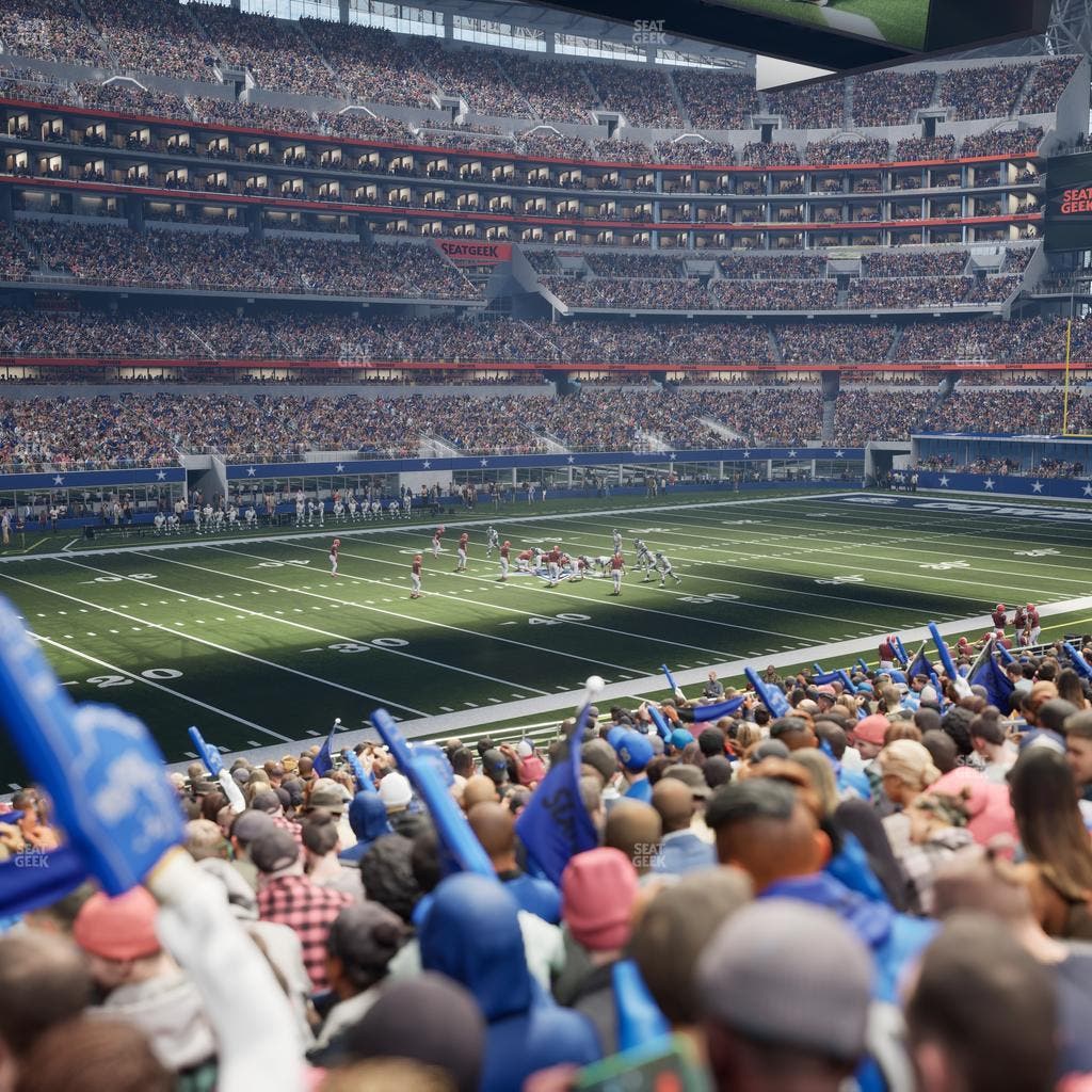 AT&T Stadium - Section 142 Seat View