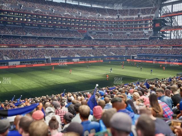 AT&T Stadium - Section 142 Seat View