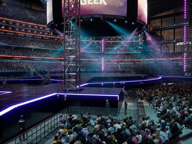 AT&T Stadium - Section 142 Seat View