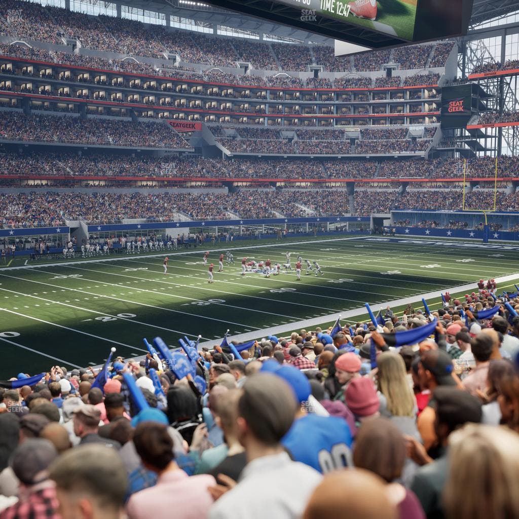 AT&T Stadium - Section 143 Seat View