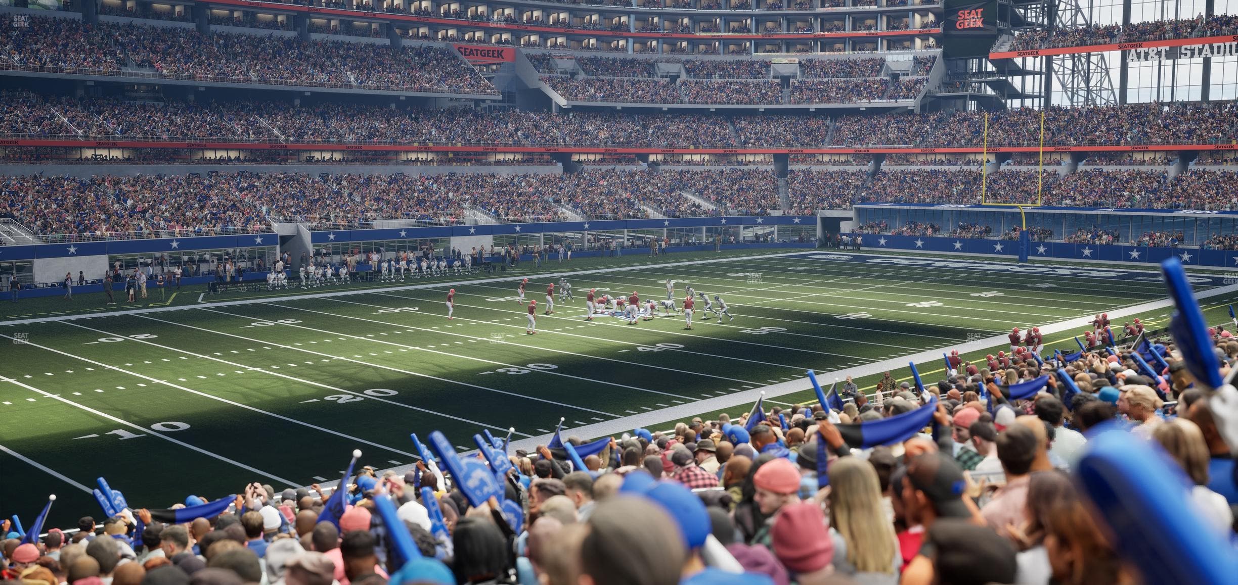 AT&T Stadium - Section 143 Seat View