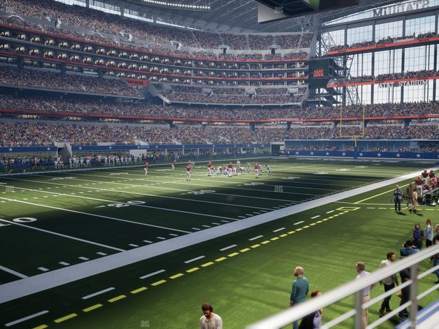 AT&T Stadium - Section 143 Seat View
