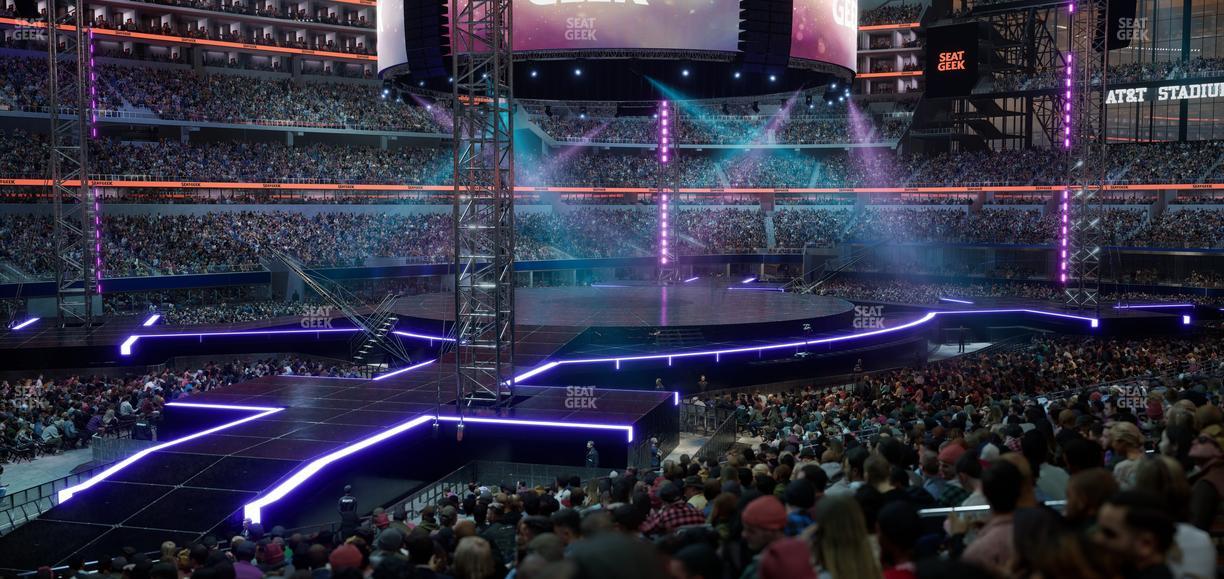AT&T Stadium - Section 143 Seat View