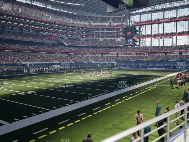 AT&T Stadium - Section 143 Seat View