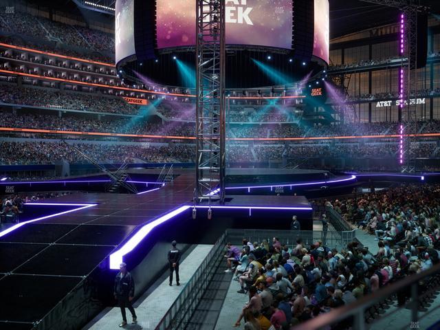 AT&T Stadium - Section 143 Seat View