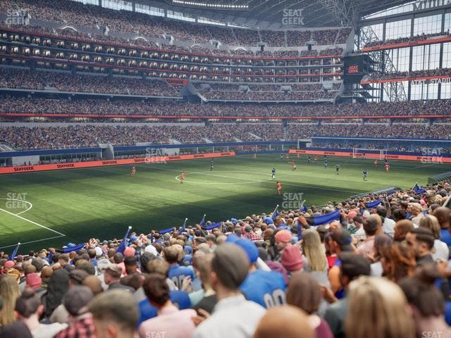AT&T Stadium - Section 143 Seat View