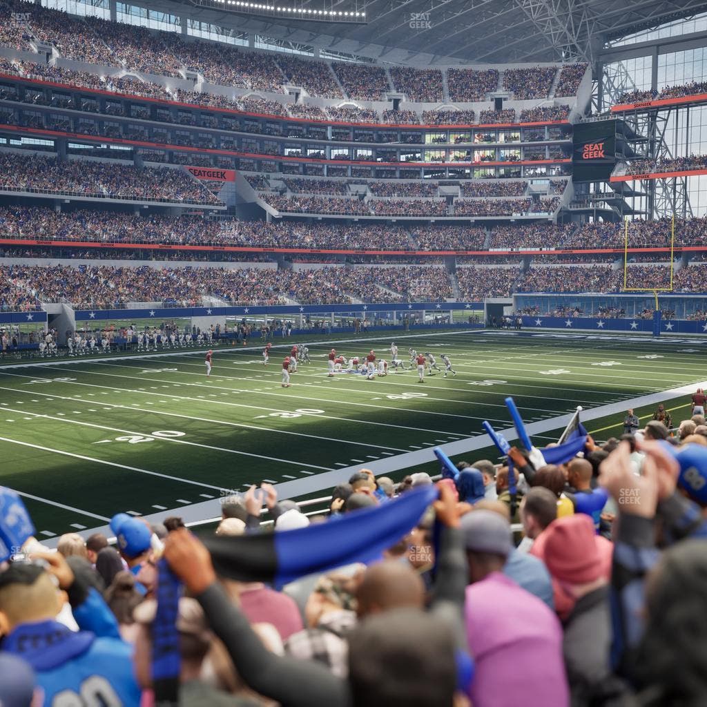 AT&T Stadium - Section 143 Seat View
