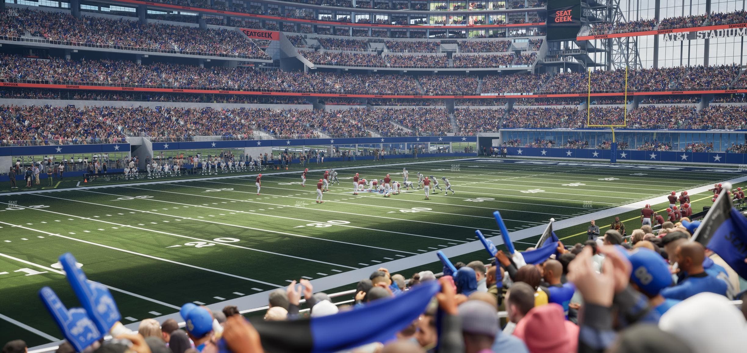 AT&T Stadium - Section 143 Seat View