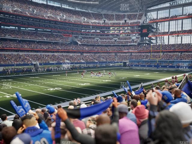 AT&T Stadium - Section 143 Seat View