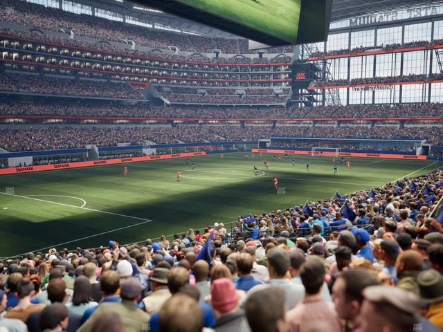 AT&T Stadium - Section 144 Seat View