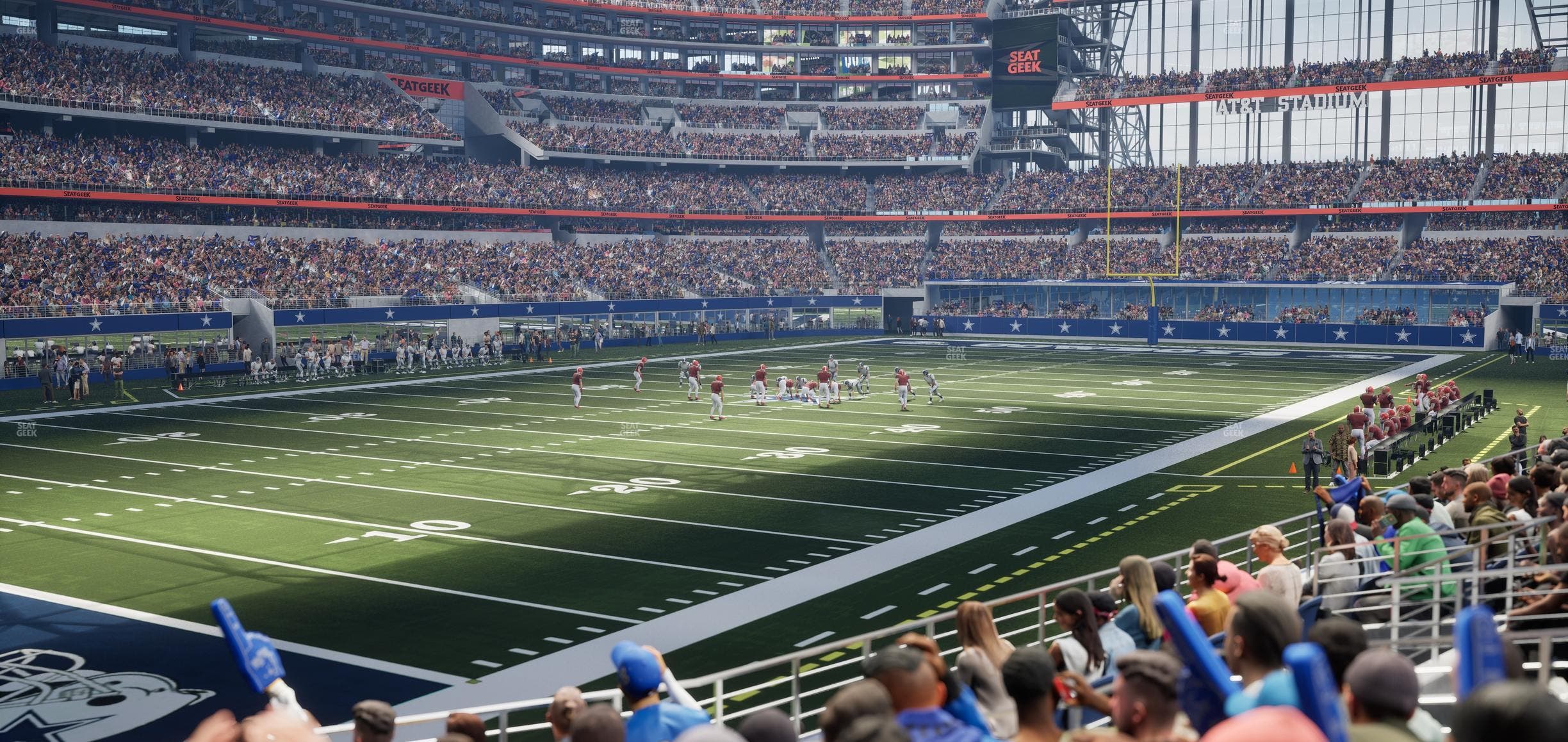 AT&T Stadium - Section 144 Seat View
