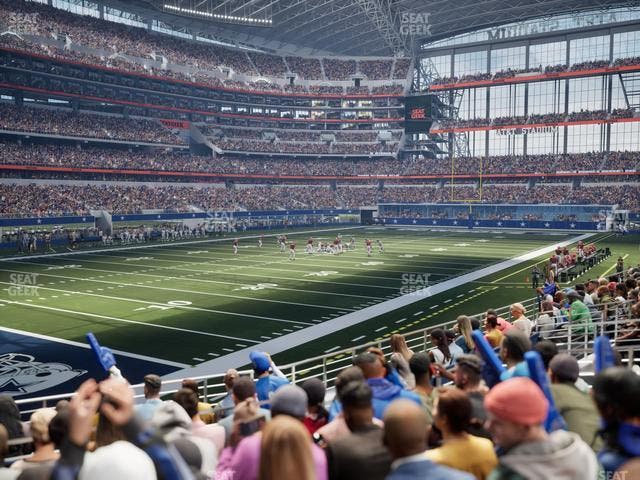 AT&T Stadium - Section 144 Seat View
