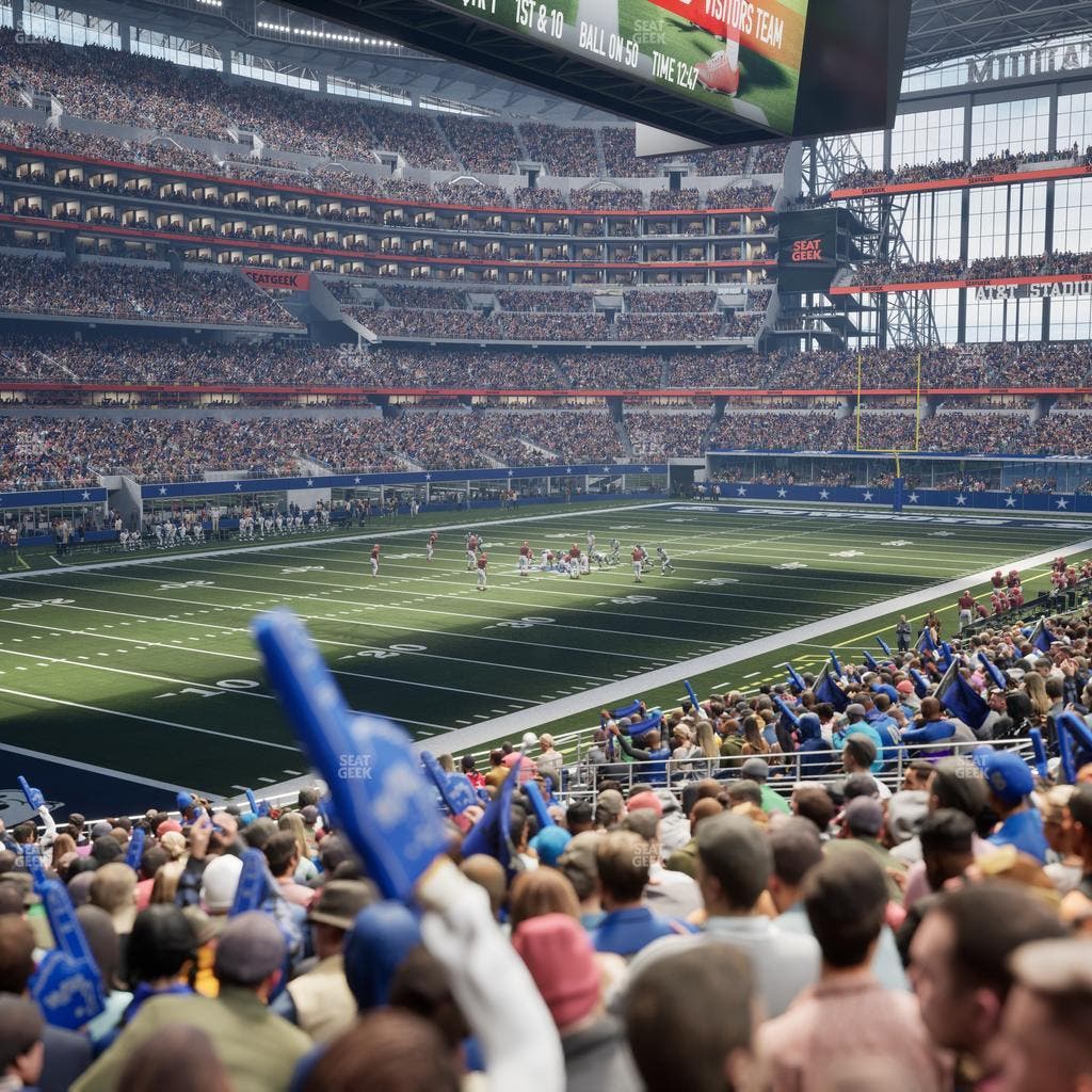 AT&T Stadium - Section 144 Seat View