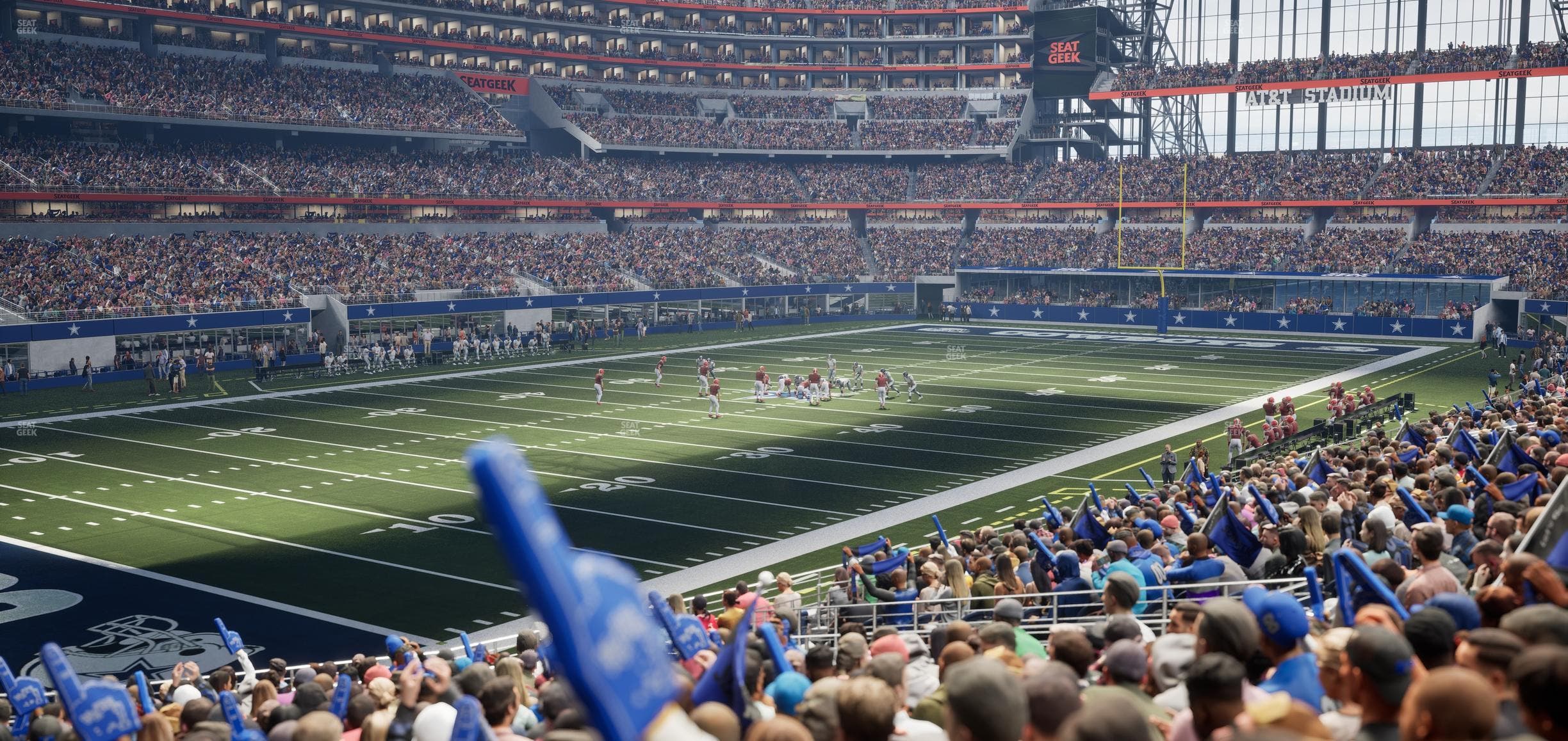 AT&T Stadium - Section 144 Seat View