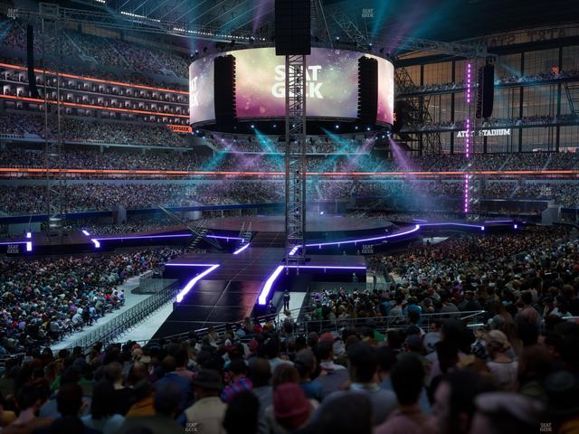 AT&T Stadium - Section 144 Seat View