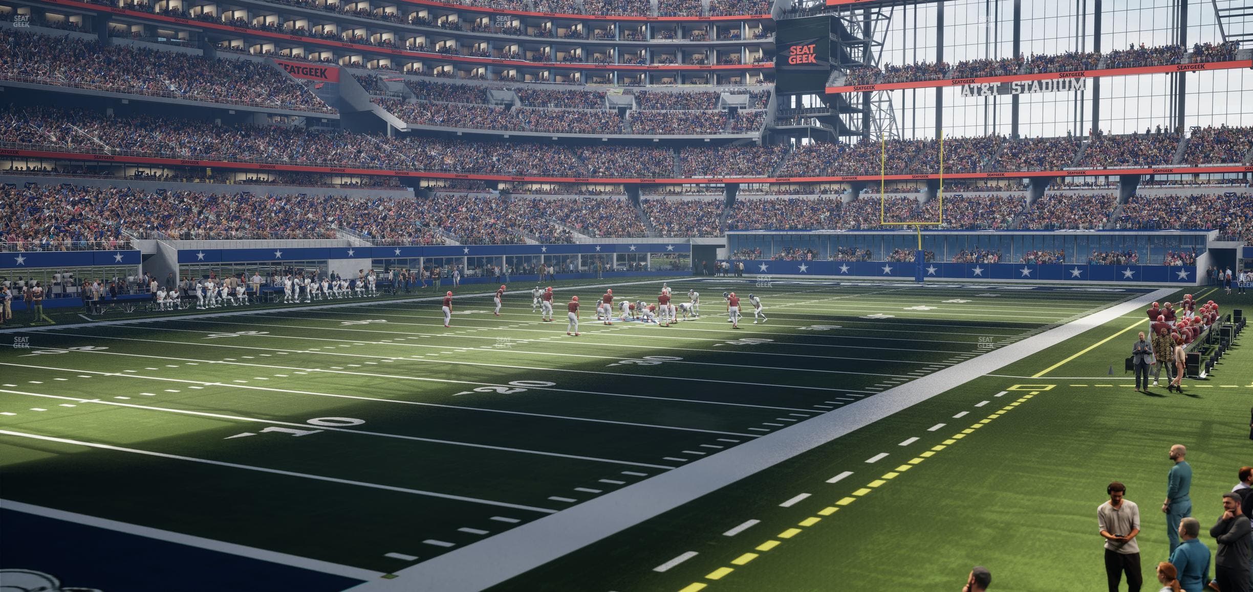 AT&T Stadium - Section 144 Seat View