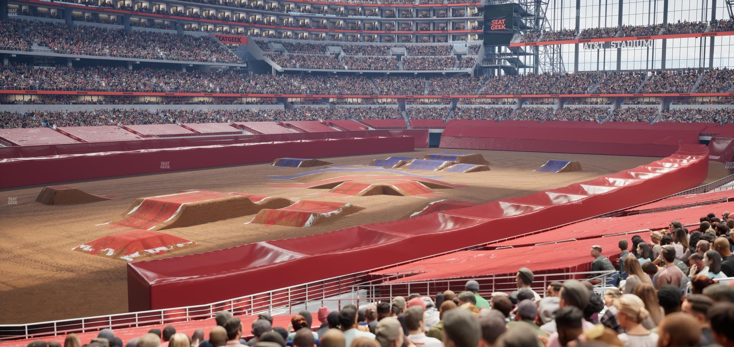AT&T Stadium - Section 144 Seat View