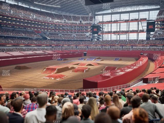 AT&T Stadium - Section 145 Seat View