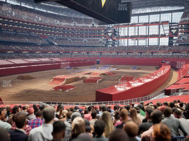 AT&T Stadium - Section 145 Seat View AT&T Stadium - Section 145 Seat View