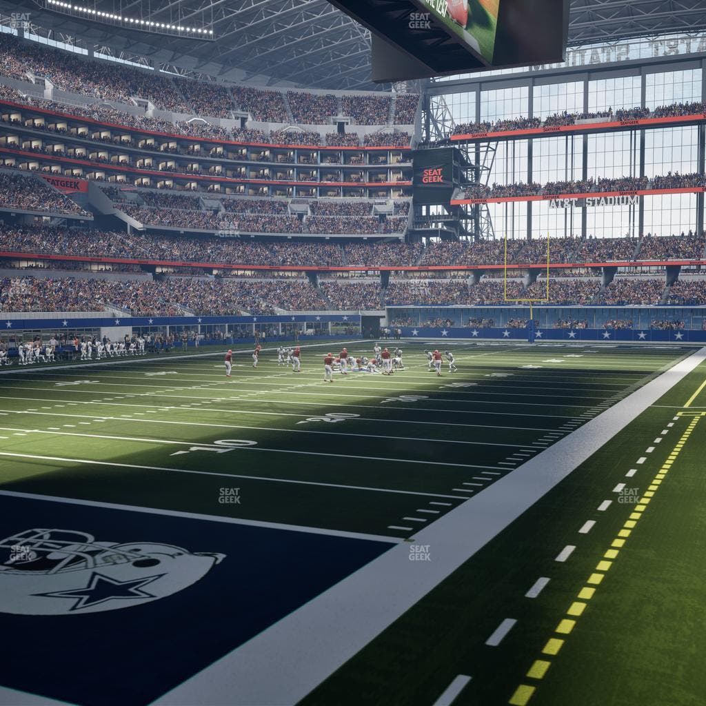 AT&T Stadium - Section 145 Seat View