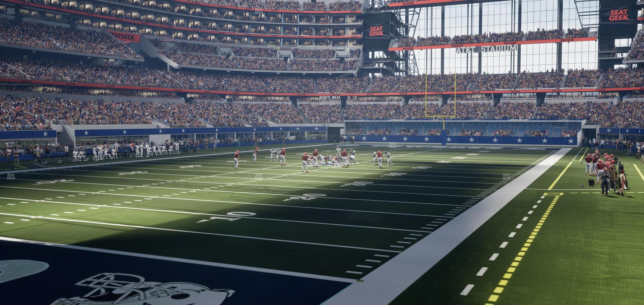 AT&T Stadium - Section 145 Seat View