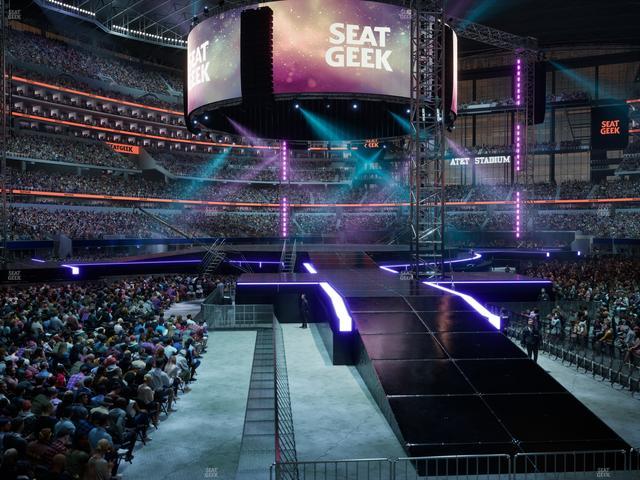 AT&T Stadium - Section 145 Seat View