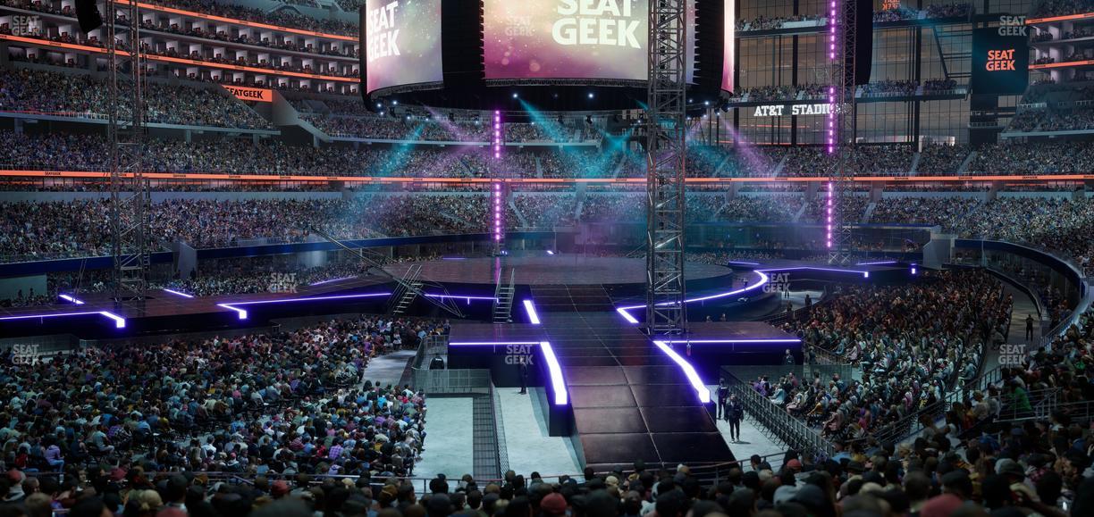 AT&T Stadium - Section 145 Seat View