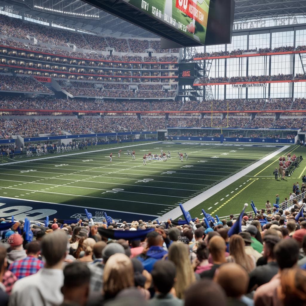 AT&T Stadium - Section 145 Seat View