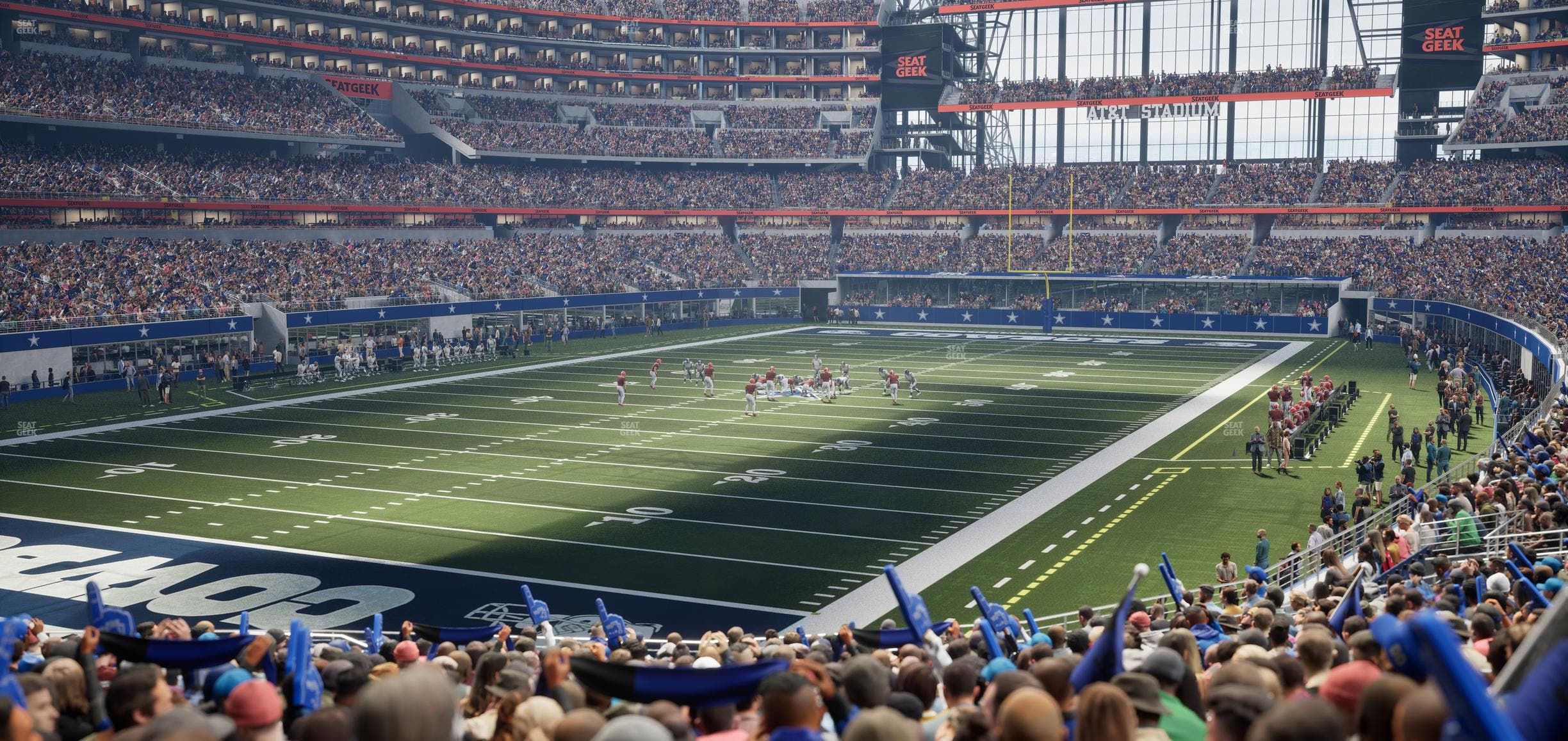 AT&T Stadium - Section 145 Seat View