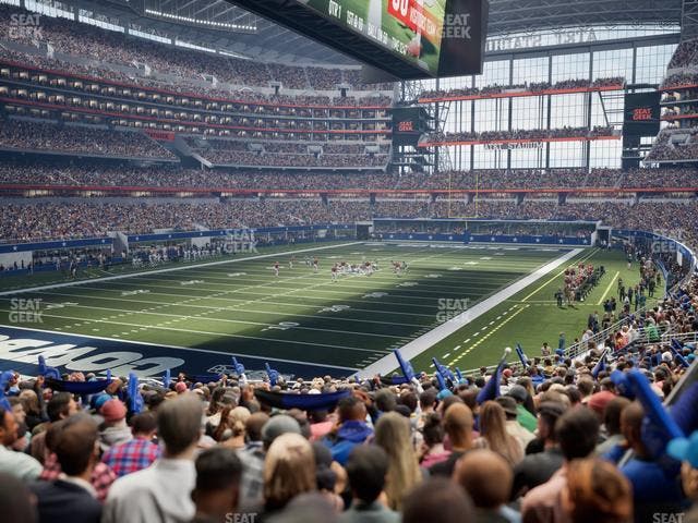 AT&T Stadium - Section 145 Seat View AT&T Stadium - Section 145 Seat View