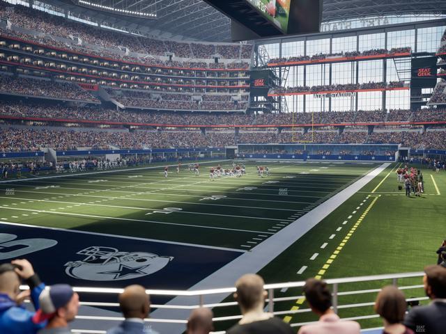 AT&T Stadium - Section 145 Seat View