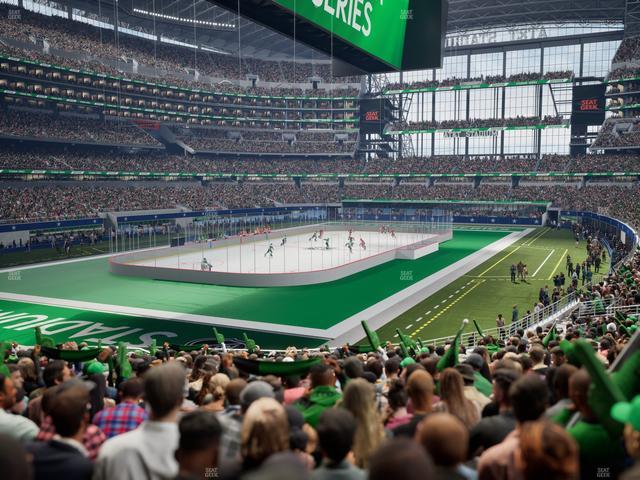 AT&T Stadium - Section 145 Seat View