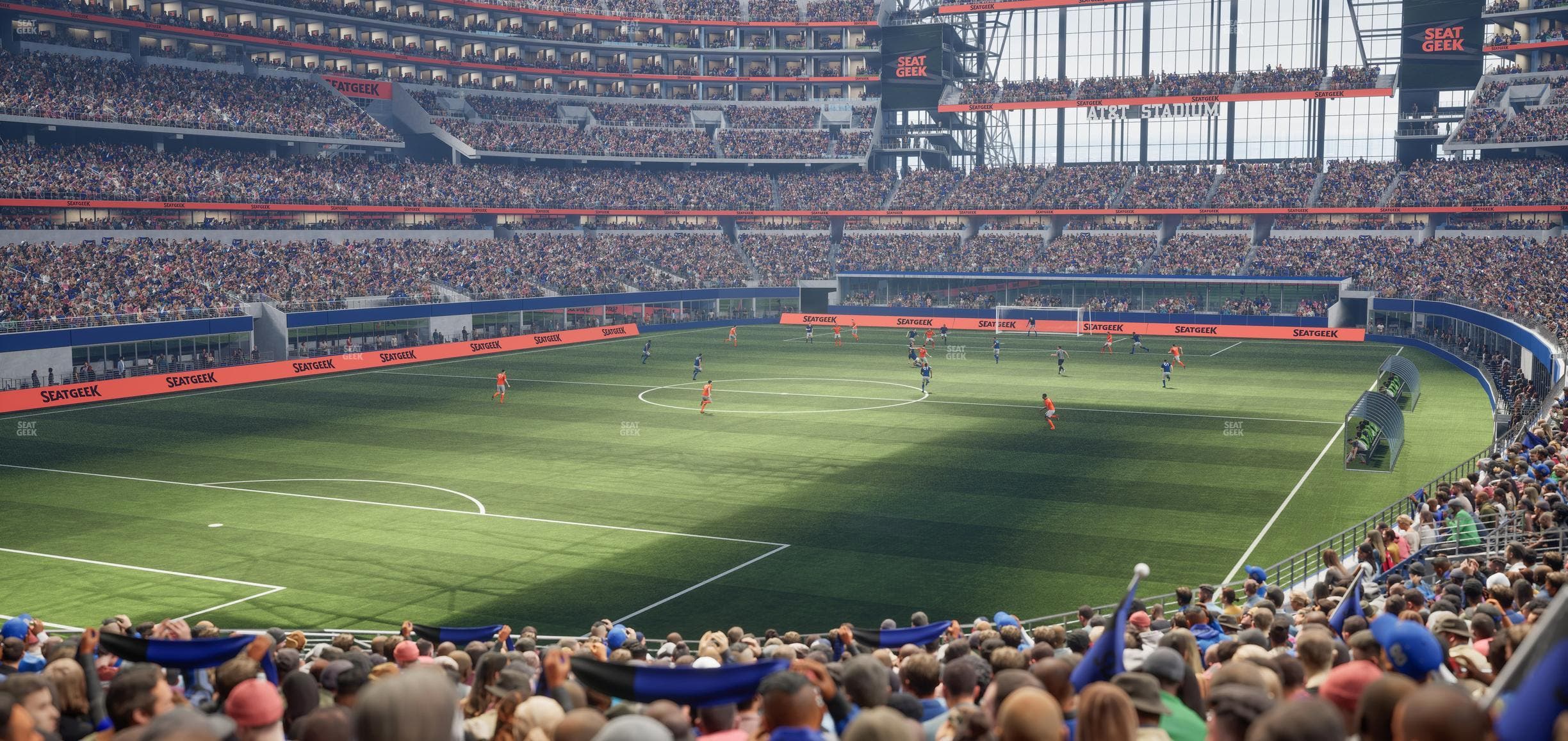 AT&T Stadium - Section 145 Seat View