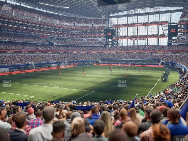 AT&T Stadium - Section 145 Seat View