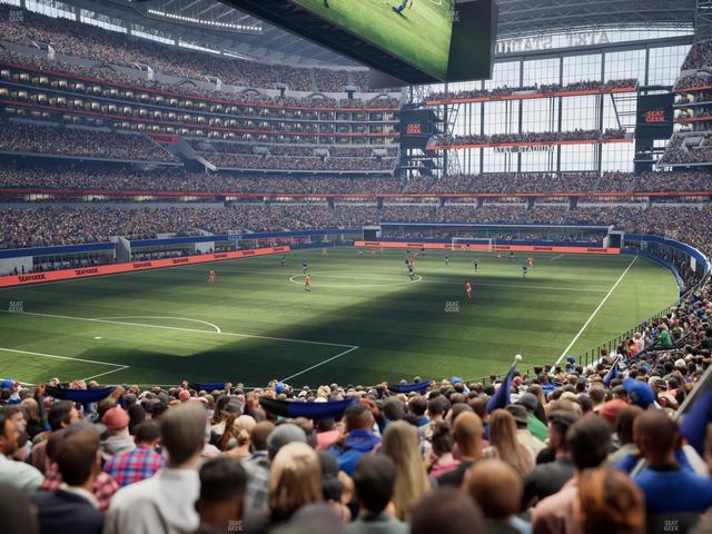 AT&T Stadium - Section 145 Seat View