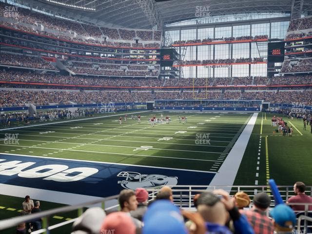 AT&T Stadium - Section 146 Seat View