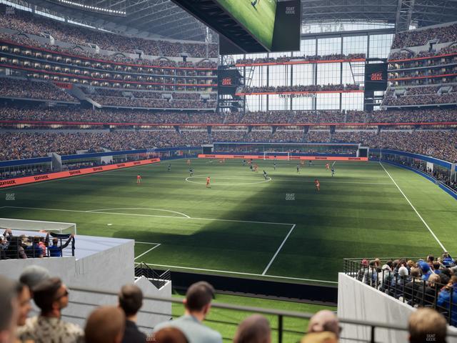 AT&T Stadium - Section 146 Seat View