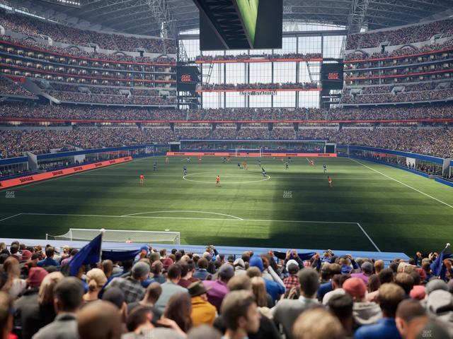 AT&T Stadium - Section 147 Seat View