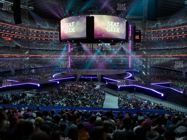 AT&T Stadium - Section 147 Seat View