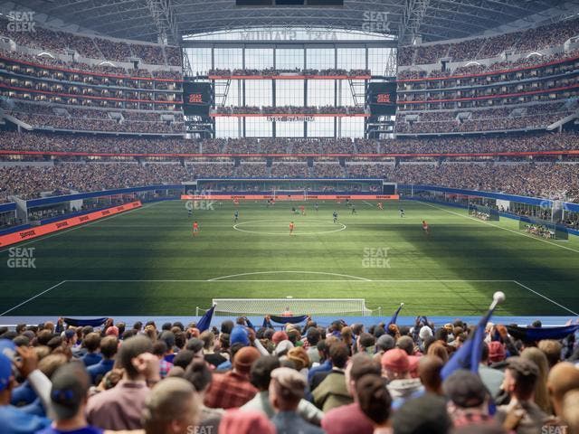 AT&T Stadium - Section 148 Seat View