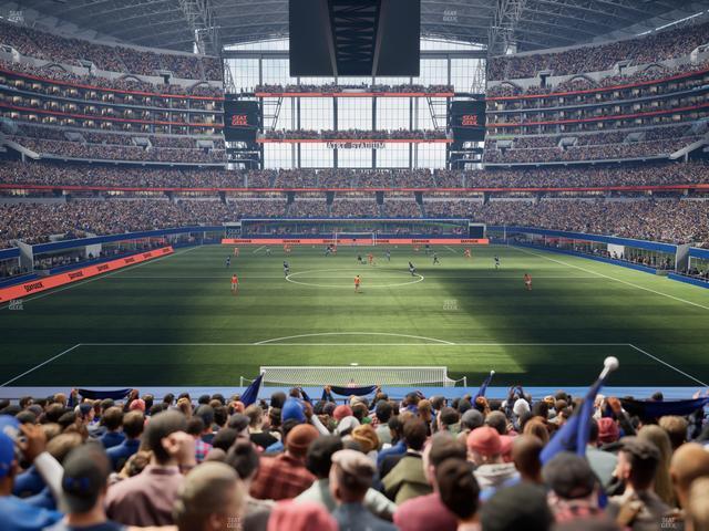 AT&T Stadium - Section 148 Seat View