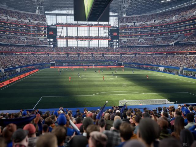 AT&T Stadium - Section 149 Seat View